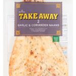 Morrisons Takeaway 2 Garlic & Coriander Naans 260g