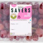 Morrisons Savers Red Grapes 500g