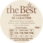 Morrisons The Best French Camembert de Caractere, 250g