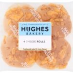 Hughes Cheese Rolls 4pk