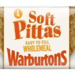 Warburtons Wholemeal Pittas, 256g