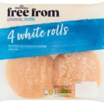 Morrisons Free From White Rolls 4 pack