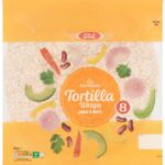 MORRISONS 8 Tortilla Wraps Wheat & White 488g