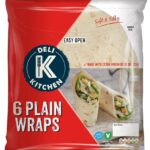 Deli Kitchen 6 Plain Wraps 366g