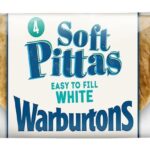 Warburtons White Pittas, 256g