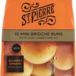 St Pierre 10 Mini Brioche Buns