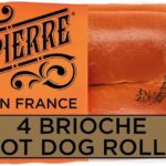 4 Brioche Hot Dog Rolls,, 4 x 45.00 g