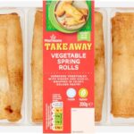 Morrisons Take Away Vegetable Spring Rolls, 200g