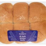 Morrisons Soft White Rolls 6 Pack