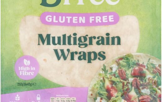 BFree Multi-Grain Wraps, 252g