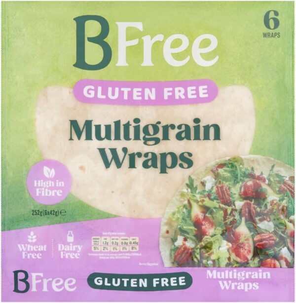 BFree Multi-Grain Wraps, 252g