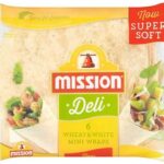 Mission Deli Wheat & White Mini Wraps