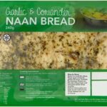 The Clay Oven Bakery Garlic and Coriander Naan Bread, Pack of 3