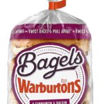 Warburtons Soft & Sliced Cinammon & Raisin Bagels, 5count (Pack of 1)