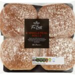 Morrisons The Best Wholemeal Bread Rolls 4 pack