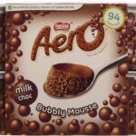 Nestle Aero Milk Choc Bubbly Mousse, 4 x 59g