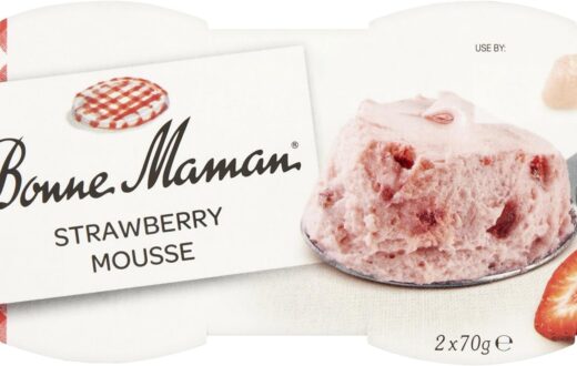 Bonne Maman Strawberry Mousse, 140 g